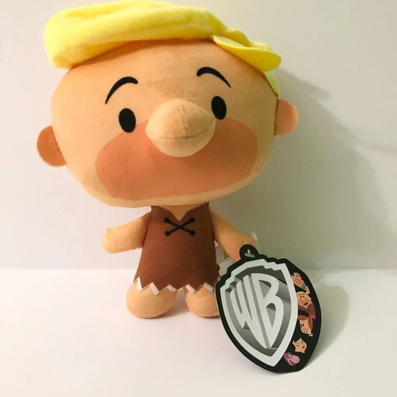 2022 The  Flintstones Barney 8 Inch Plush Toy Factory Doll Figure Movie - Picture 1 of 16